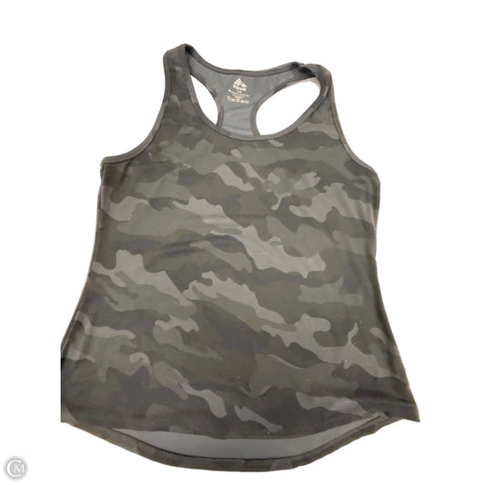 Athletic Tank Top By Rbx In Camouflage Print, Size: L