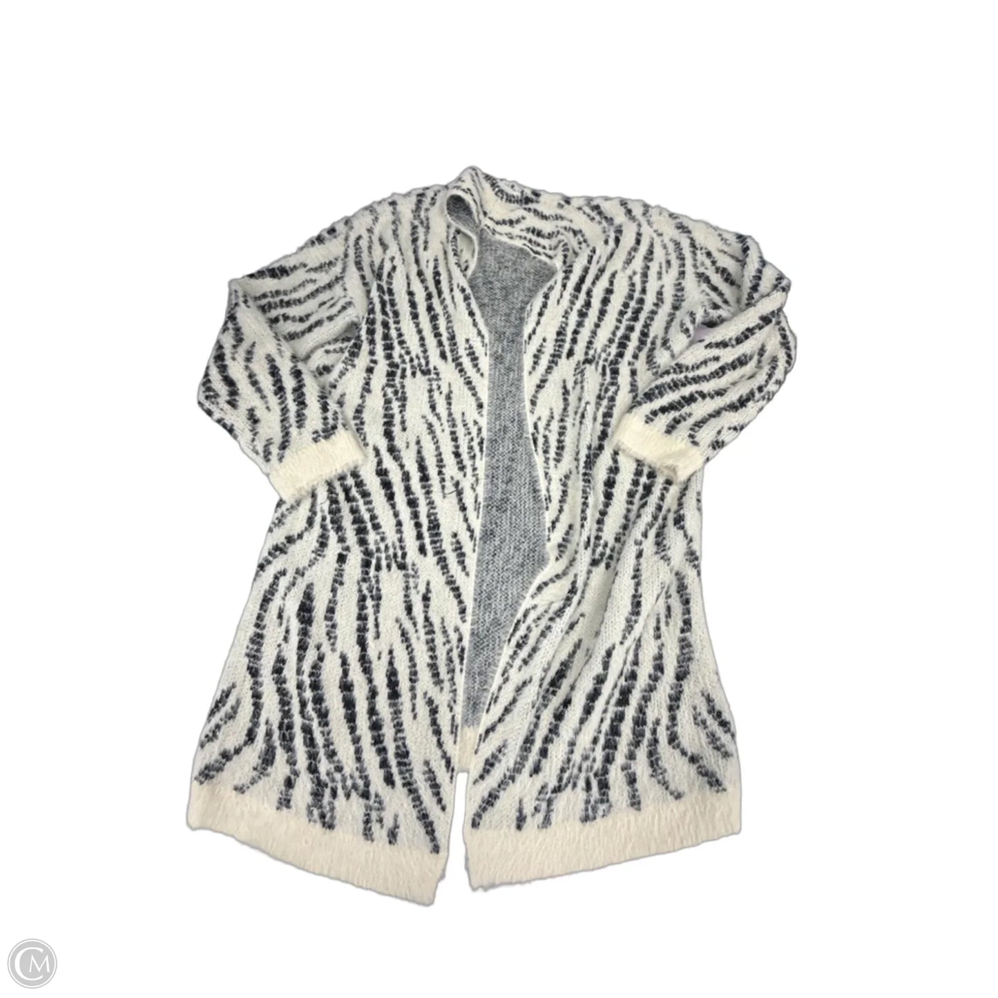Cardigan By Cme In Black & White, Size: M