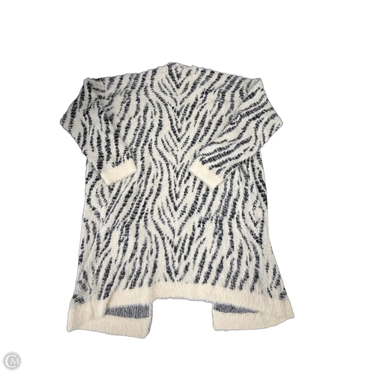Cardigan By Cme In Black & White, Size: M