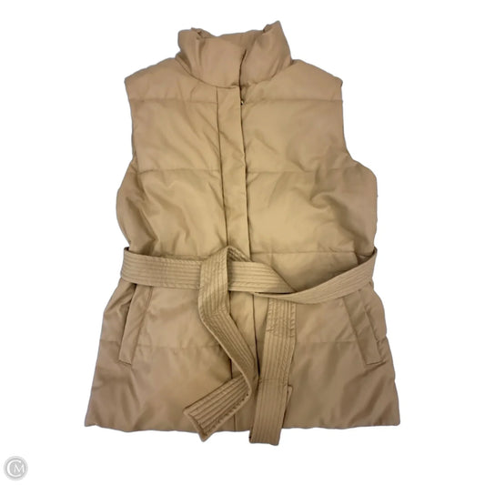 Vest Puffer & Quilted By Marc New York In Tan, Size: Xs