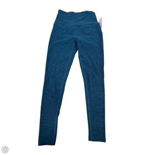Athletic Leggings By Beyond Yoga In Blue, Size: Xs