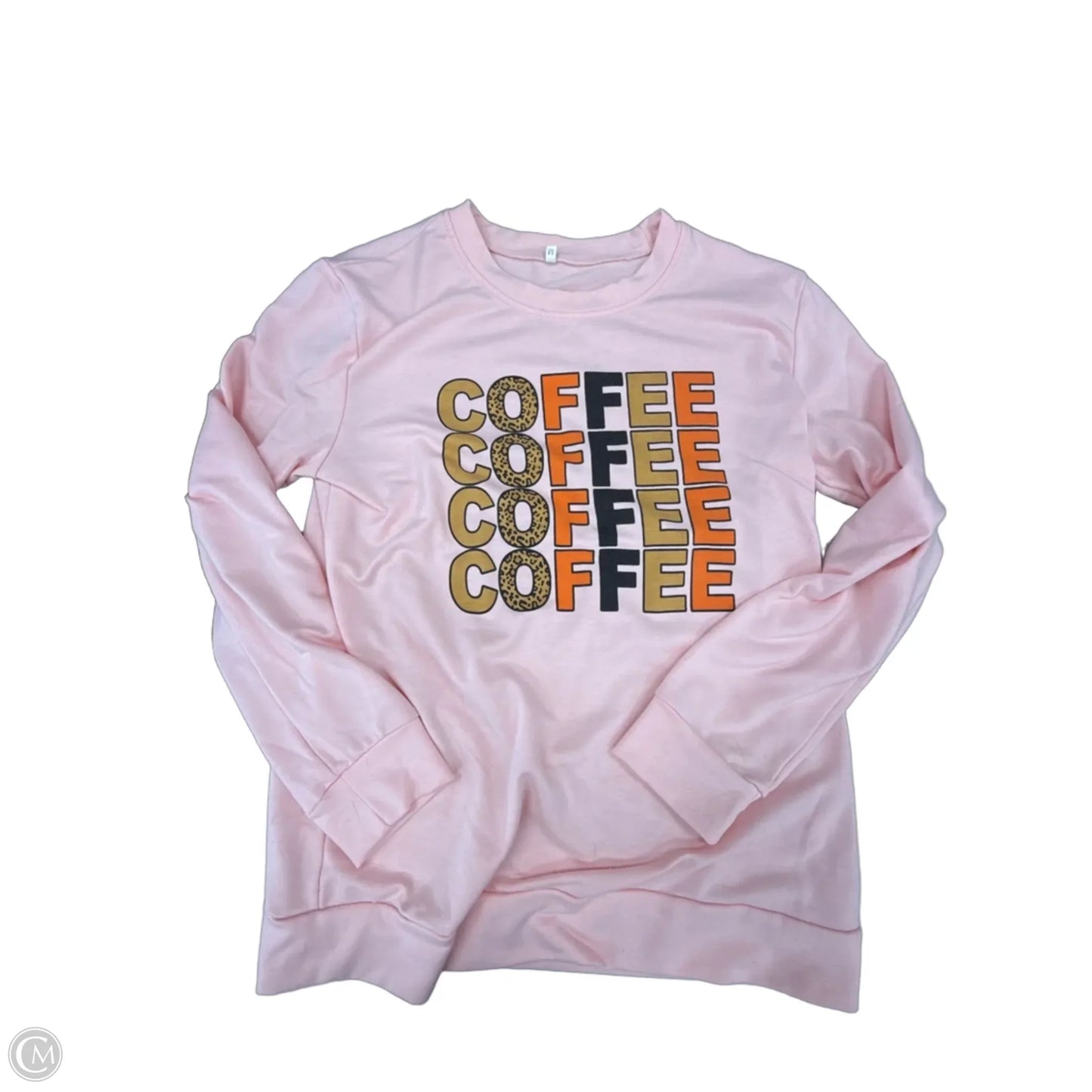 Top Long Sleeve By Cmf In Pink, Size: M