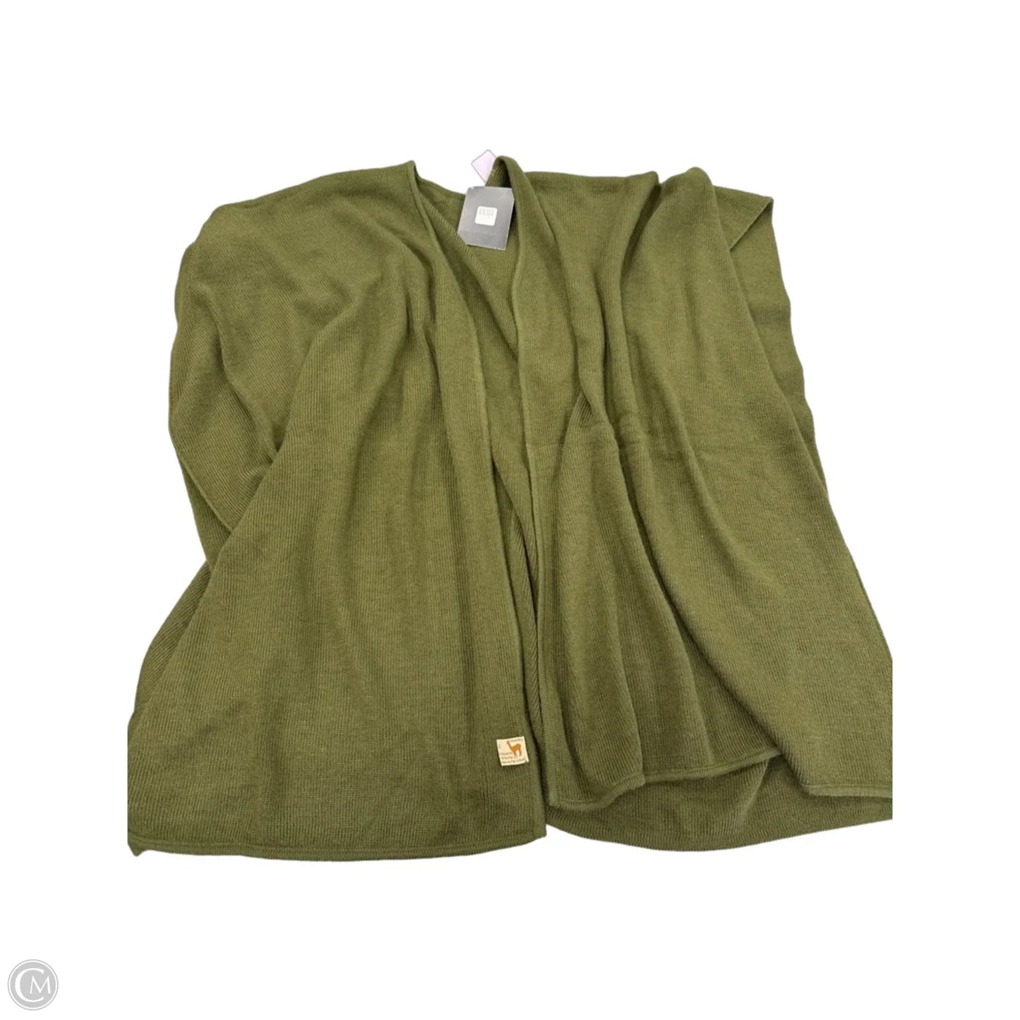 Shawl By Cmc In Green, Size: Osfm