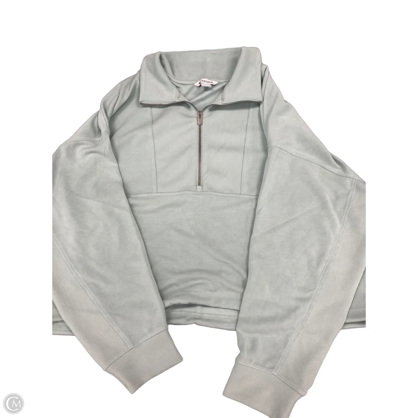 Top Long Sleeve By Athleta In Teal, Size: 2x