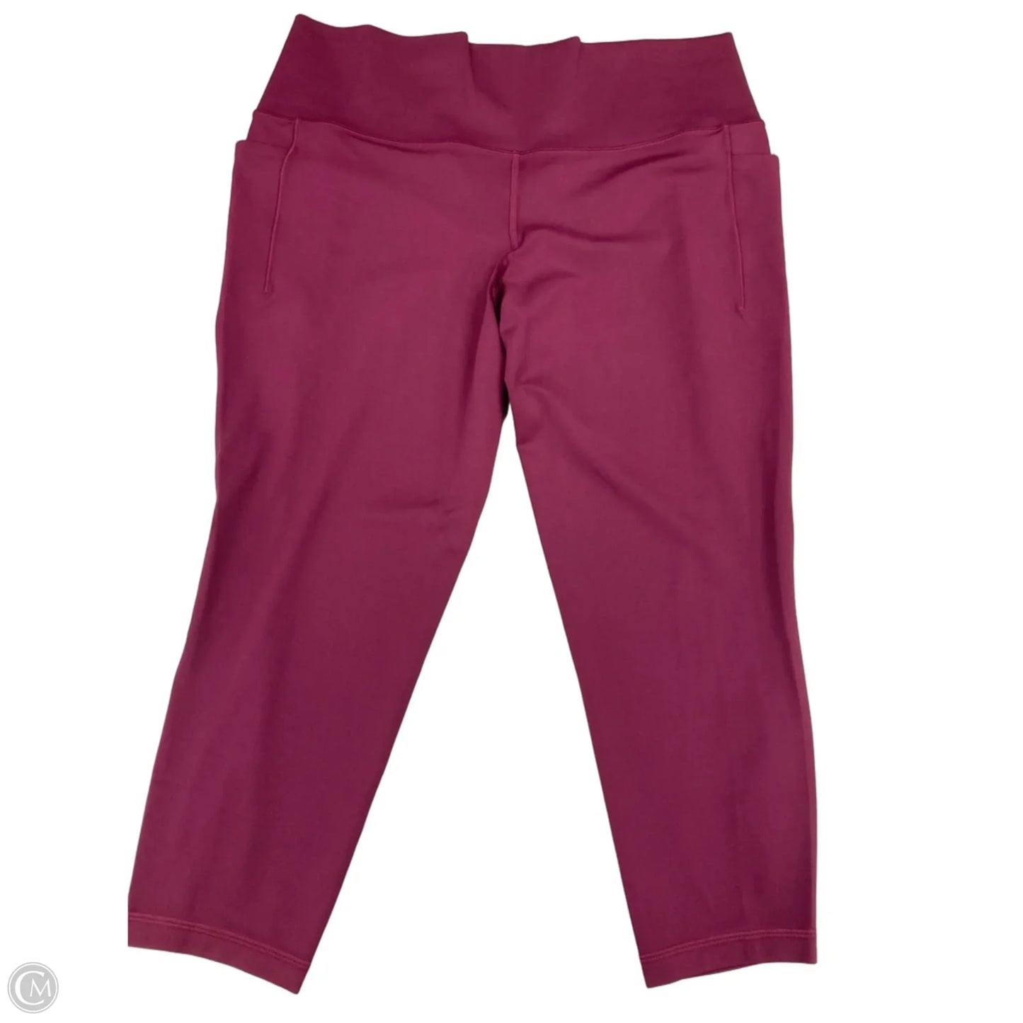 Athletic Pants By Athleta In Red, Size: 1x