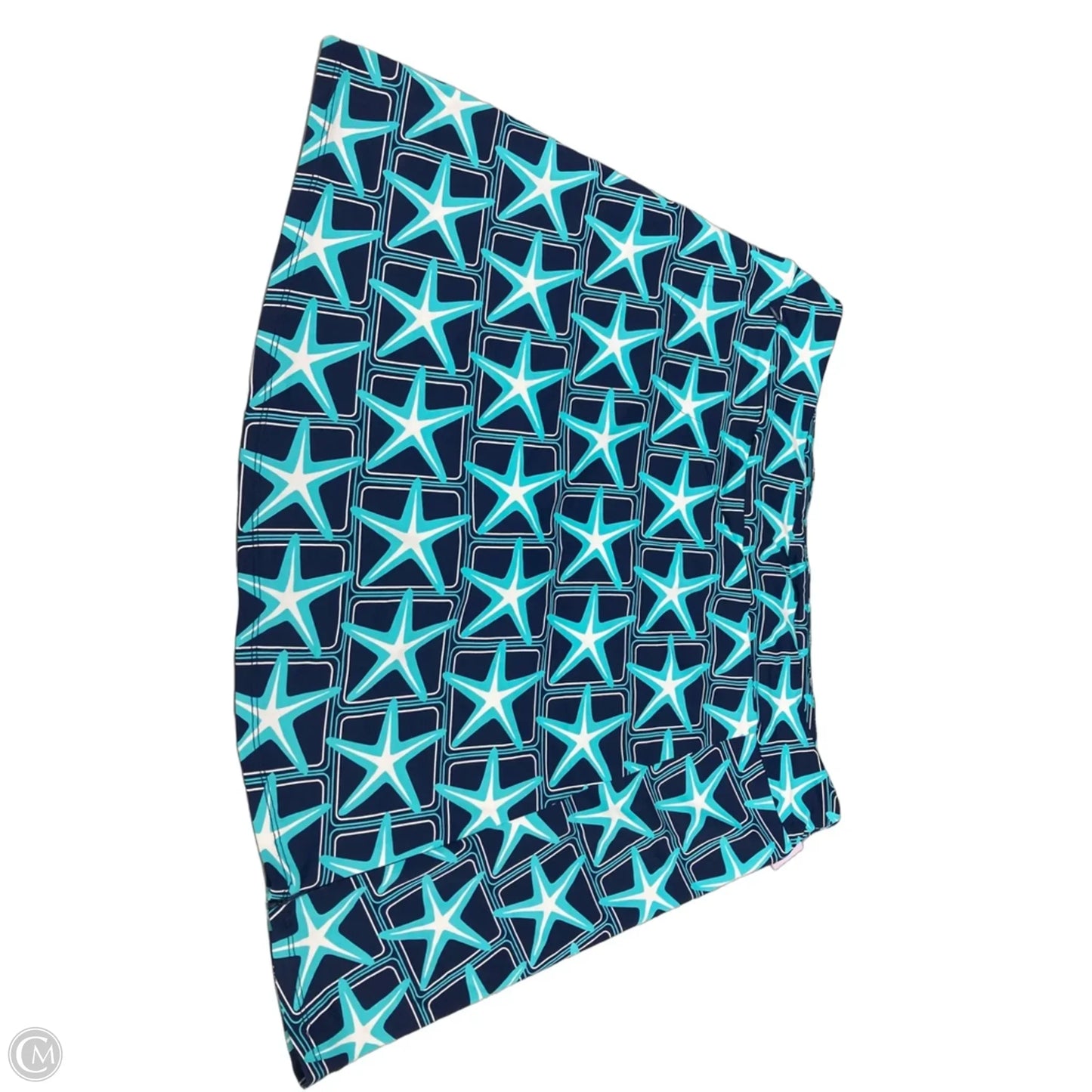 Athletic Skort By Lulu B In Blue, Size: Xl