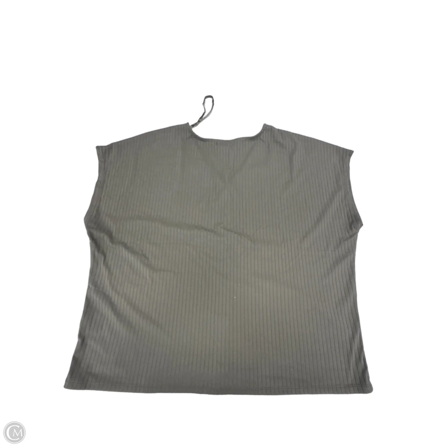Top Short Sleeve By Belldini In Green, Size: 1x