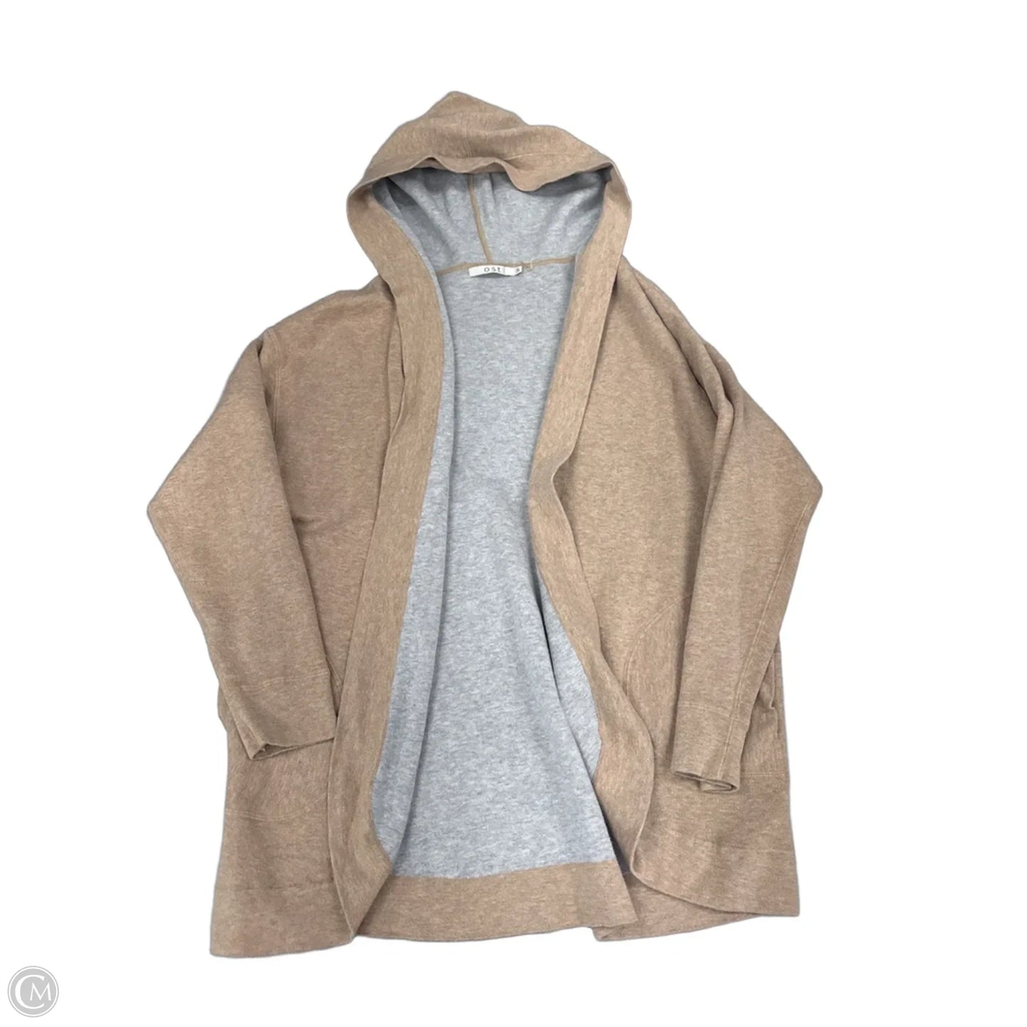 Cardigan By Cmc In Tan, Size: S