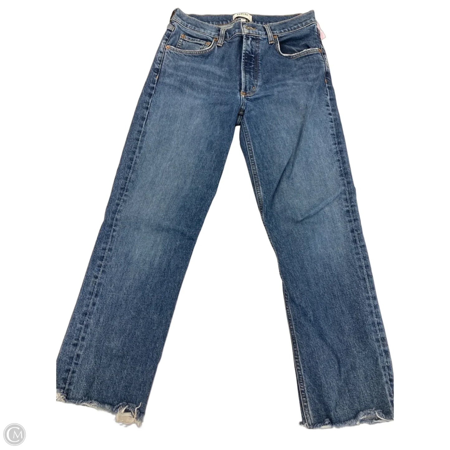 Jeans Designer By Agolde In Blue Denim, Size: 26