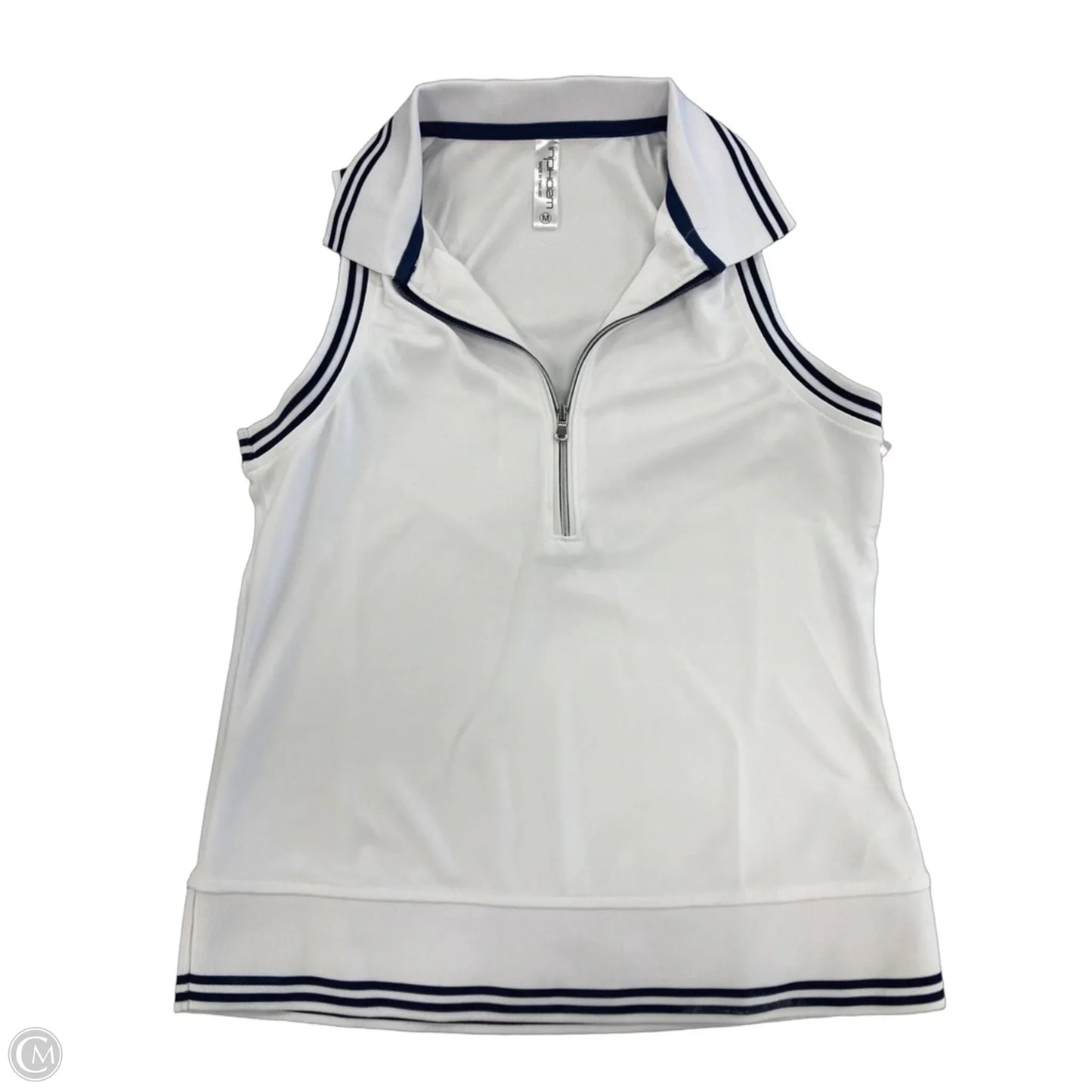 Athletic Tank Top By Cmc In White, Size: M