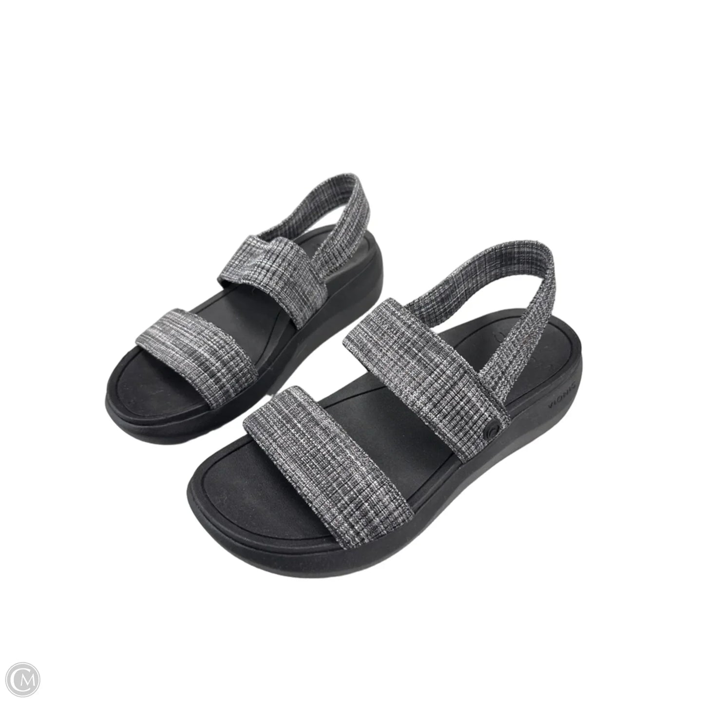 Sandals Flats By Vionic In Black, Size: 7