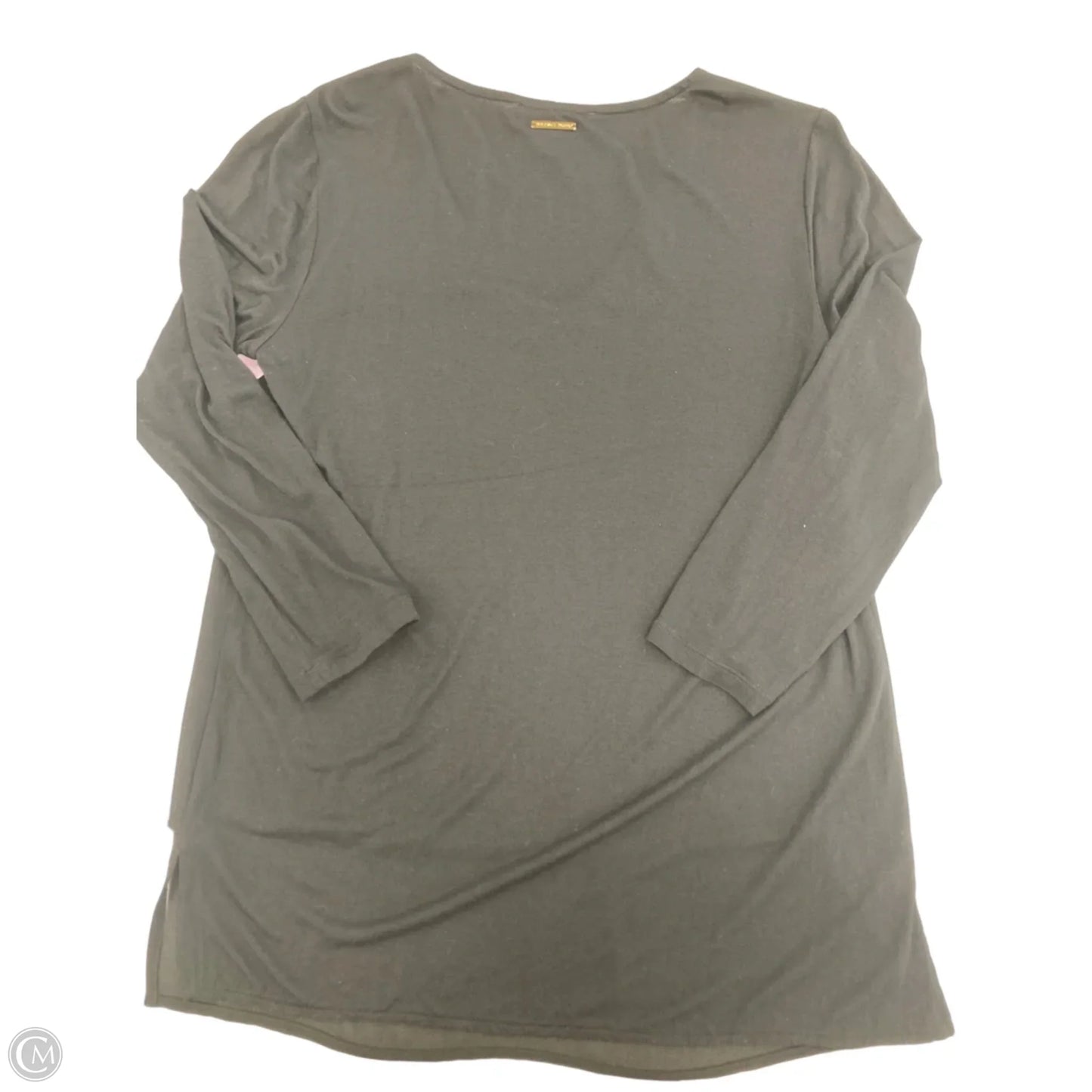 Top Long Sleeve By Michael By Michael Kors In Black, Size: S