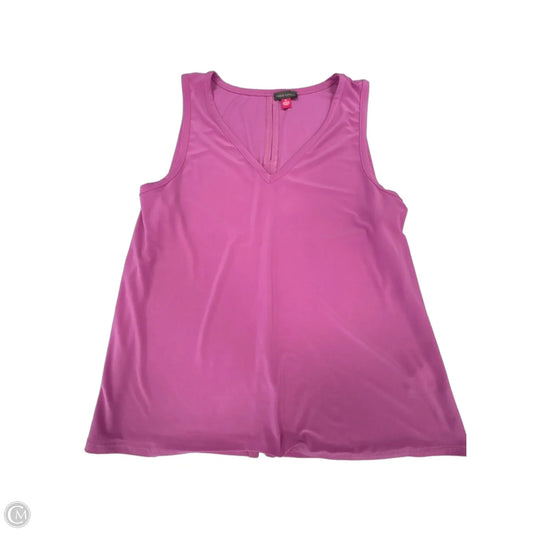 Tank Top By Vince Camuto In Purple, Size: Xl