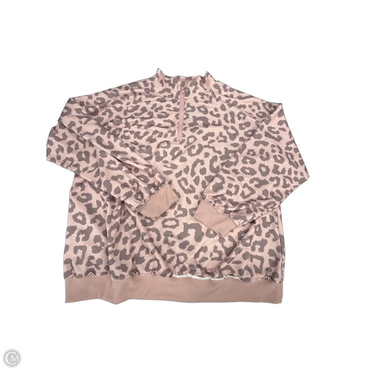 Top Long Sleeve By Cmf In Pink, Size: Xxl