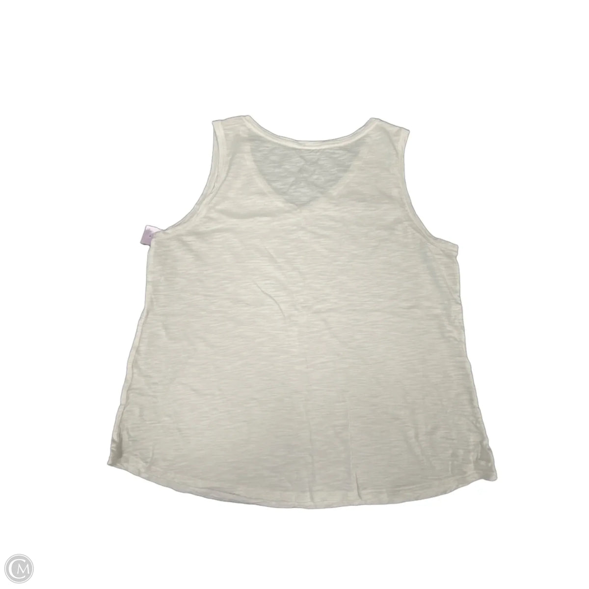 Tank Top By Chicos In White, Size: Xl