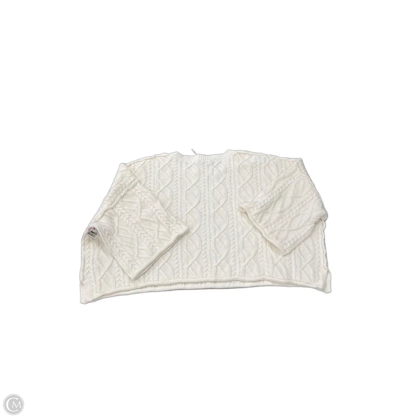 Sweater By Storia In White, Size: M