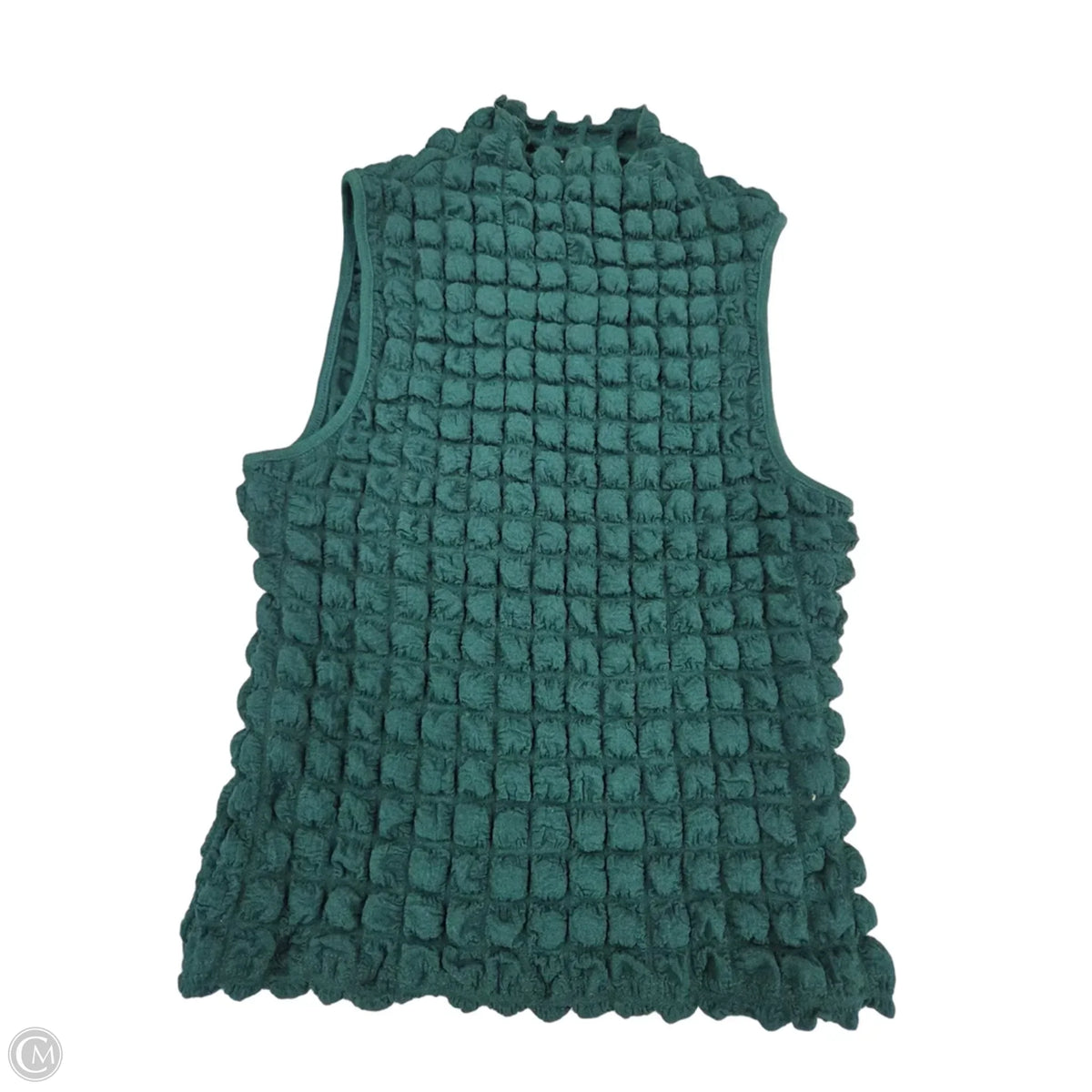 Top Sleeveless By Entro In Green, Size: M