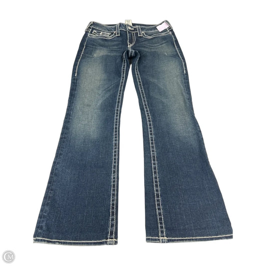 Jeans Boot Cut By True Religion In Blue Denim, Size: 14