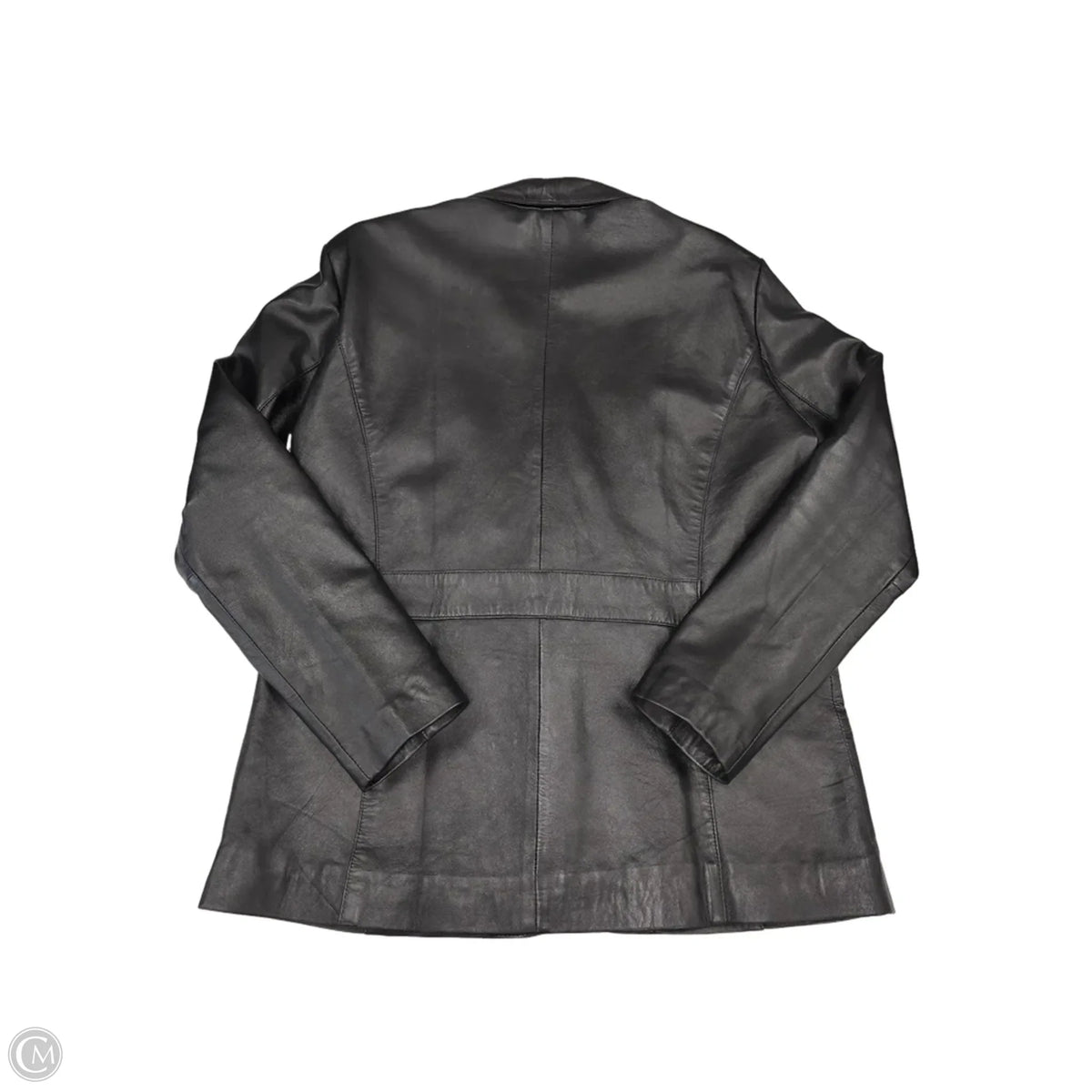 Jacket Leather By Cme In Black, Size: L