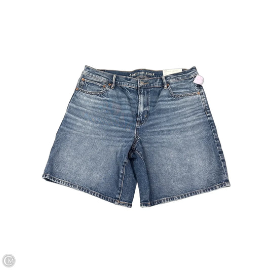 Shorts By American Eagle In Blue Denim, Size: 12
