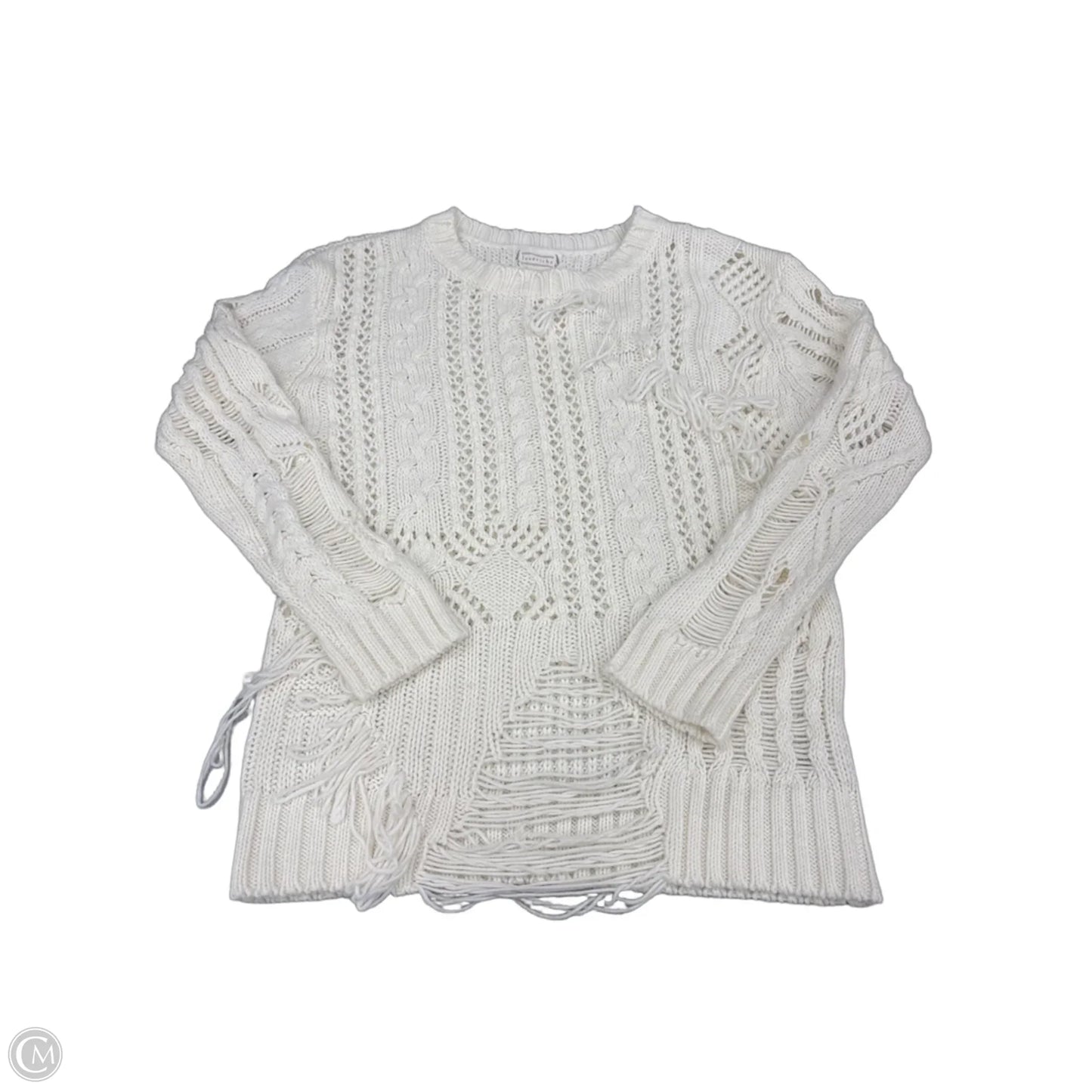 Sweater By Loveriche In White, Size: S