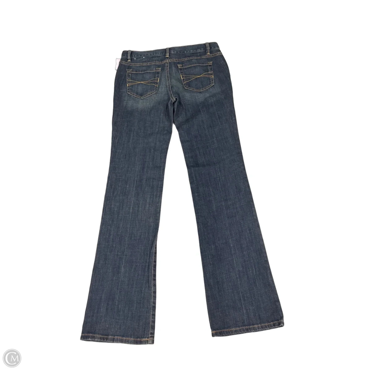 Jeans Boot Cut By Loft In Blue Denim, Size: 4