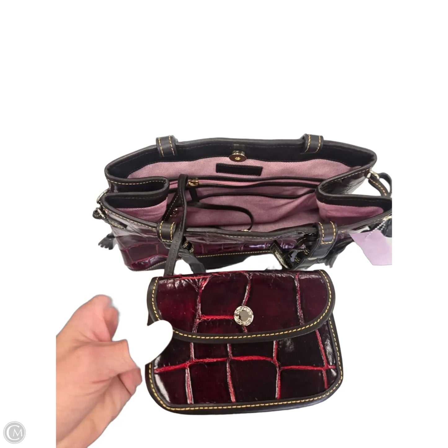 Handbag Designer By Dooney And Bourke, Size: Large