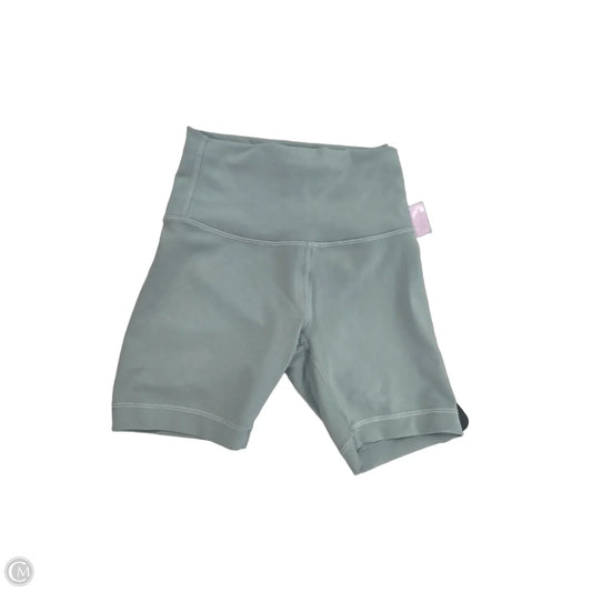 Athletic Shorts By Lululemon In Green, Size: 2