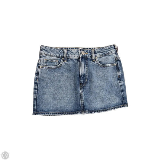 Skirt Mini & Short By Pacsun In Blue Denim, Size: 0