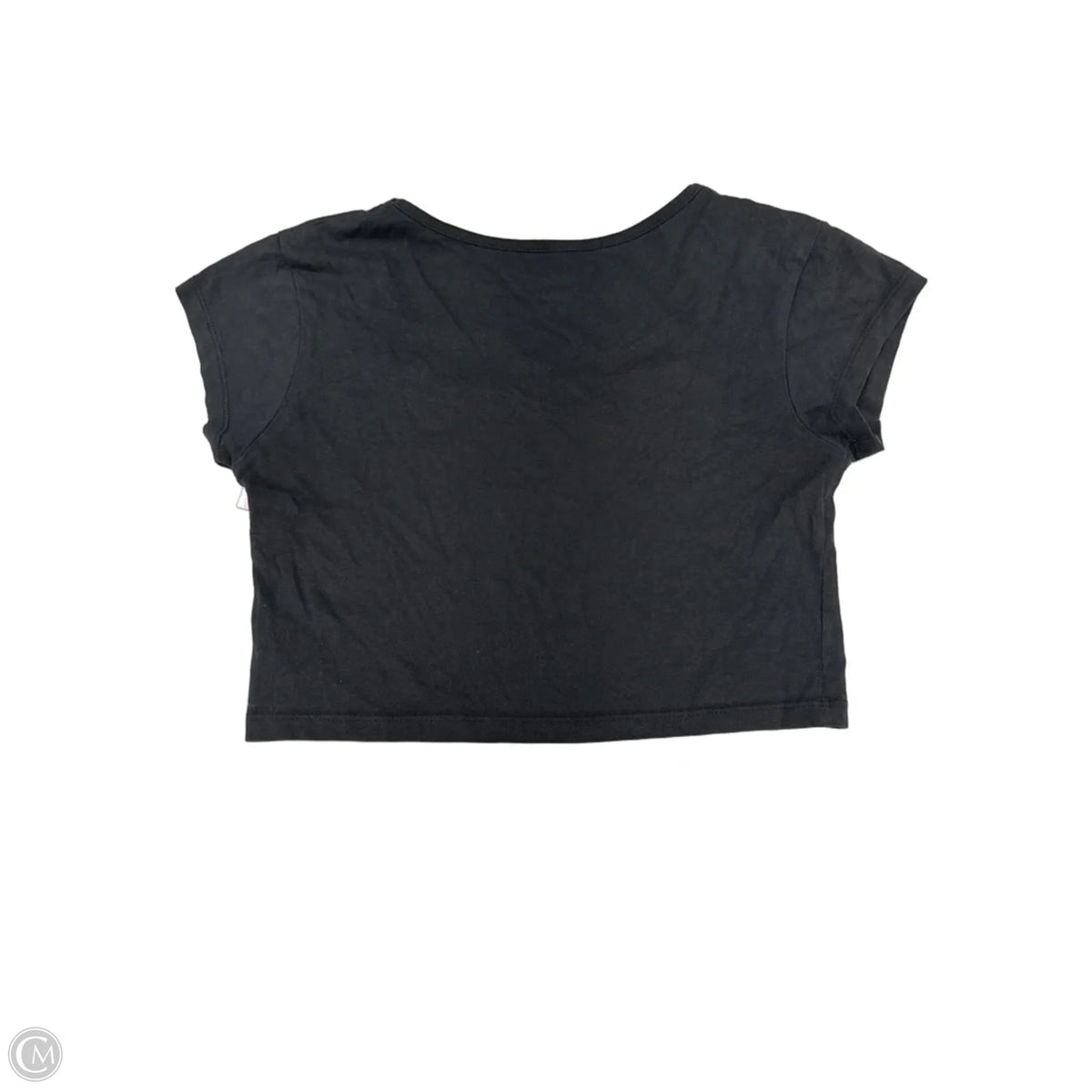 Top Short Sleeve By Cmf In Black, Size: S