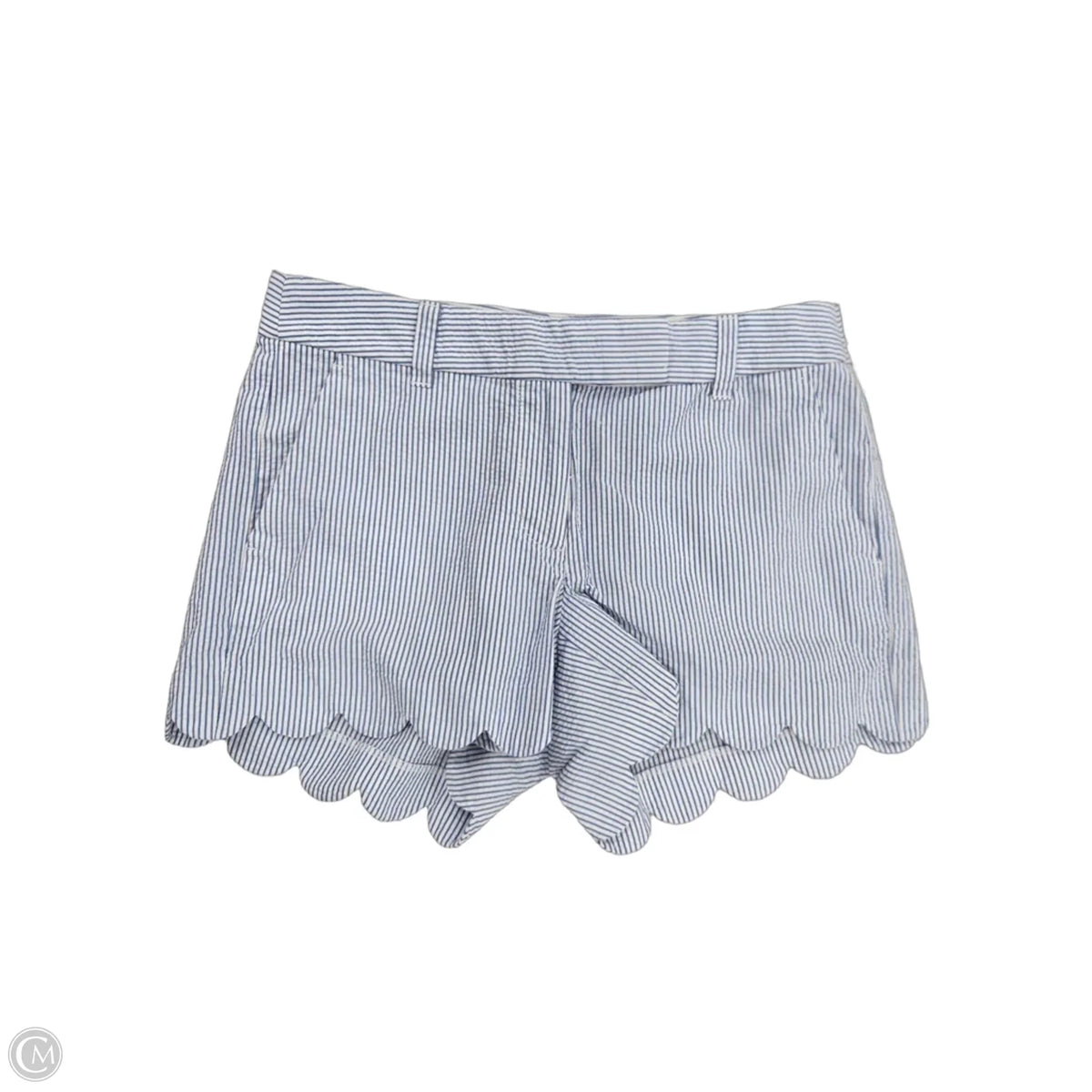 Shorts By J. Crew In Blue & White, Size: 4