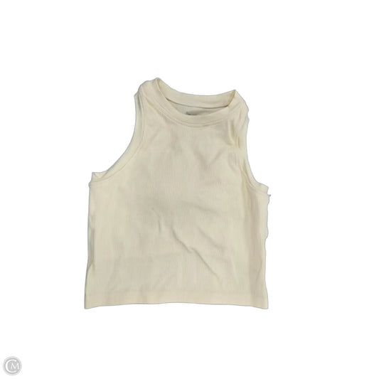 Athletic Tank Top By Pro-fit In Cream, Size: M