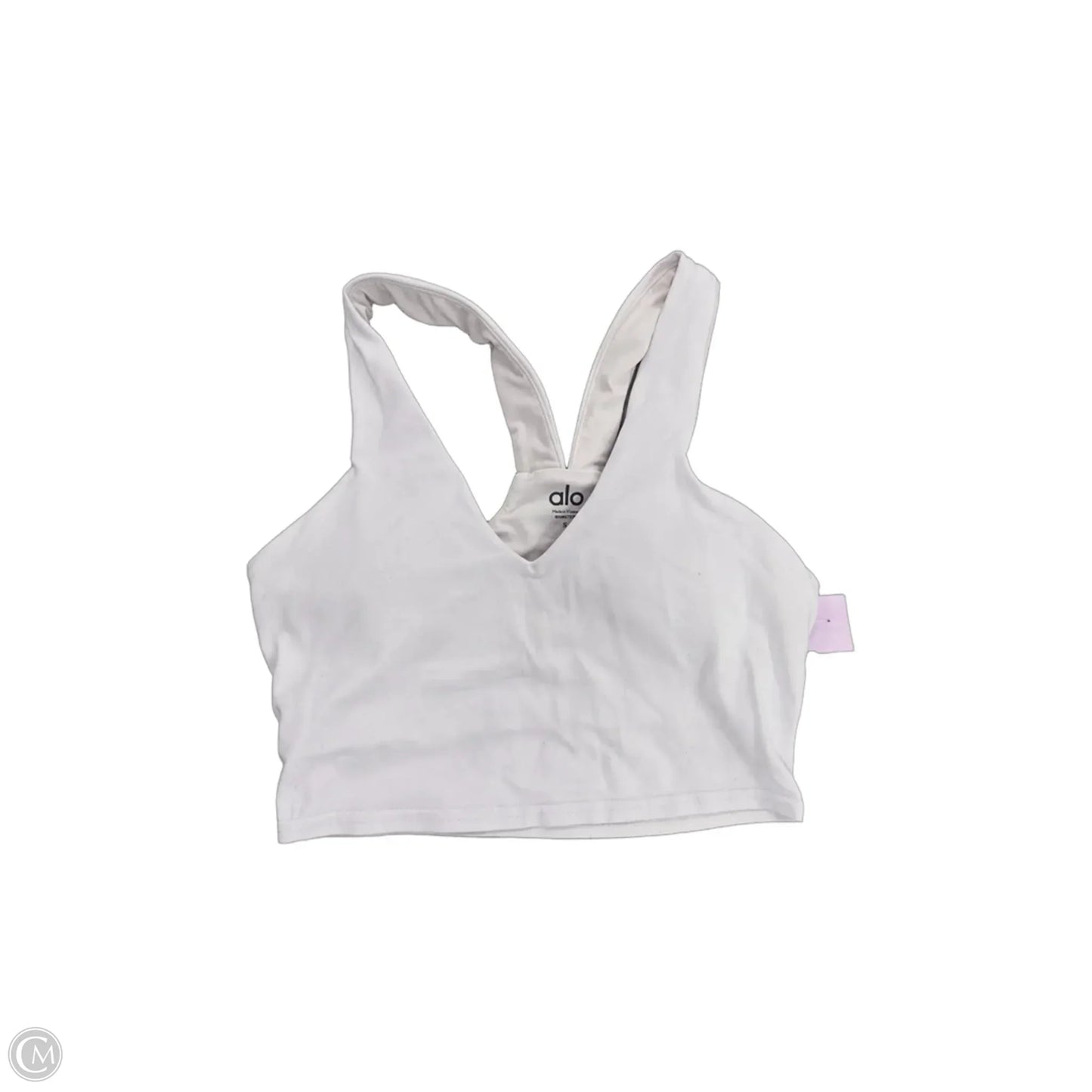 Athletic Bra By Alo In White, Size: S