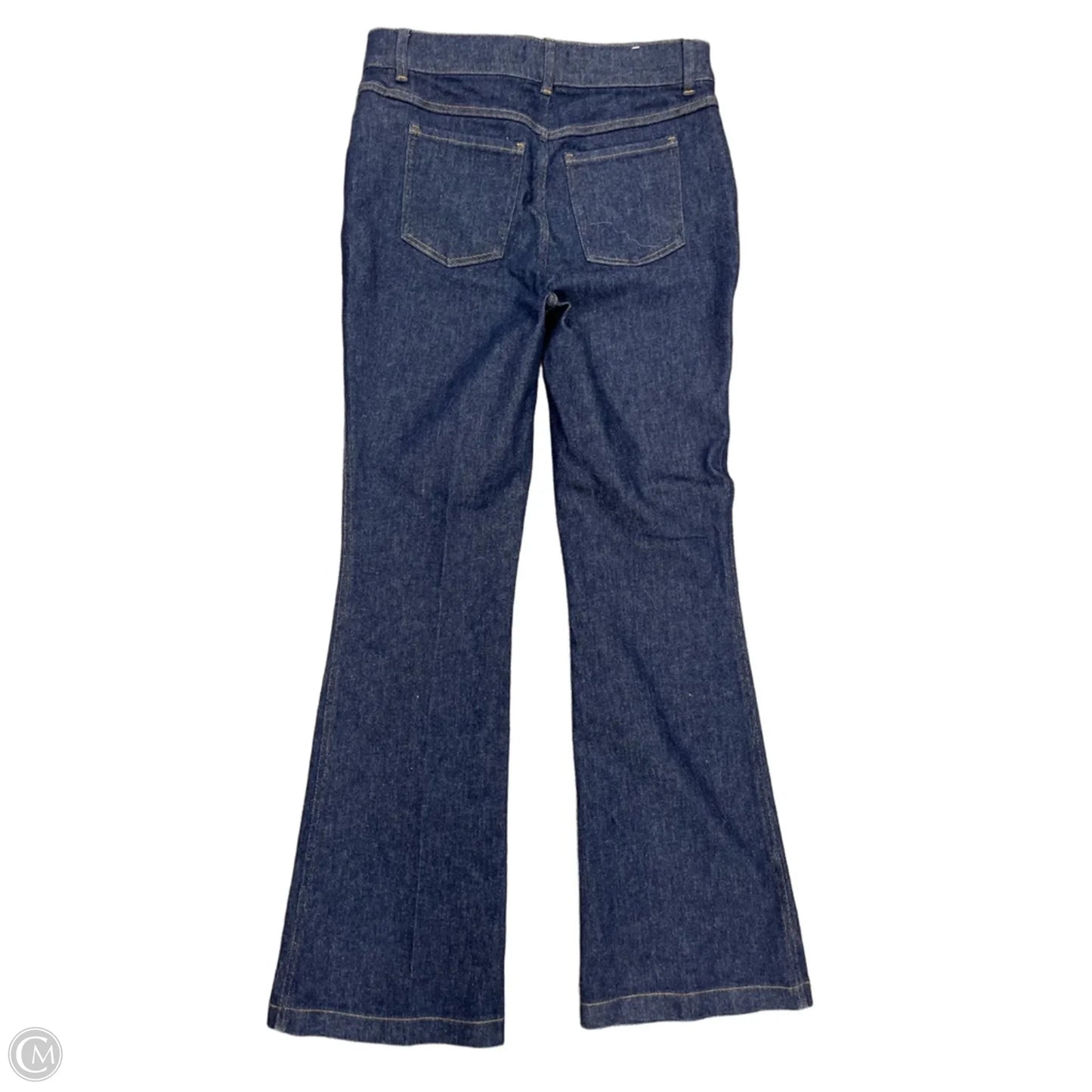 Jeans Flared By Spanx In Blue, Size: 10