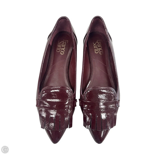 Shoes Flats By Franco Sarto In Red, Size: 7