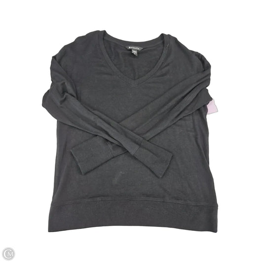 Top Long Sleeve By Athleta In Black, Size: M
