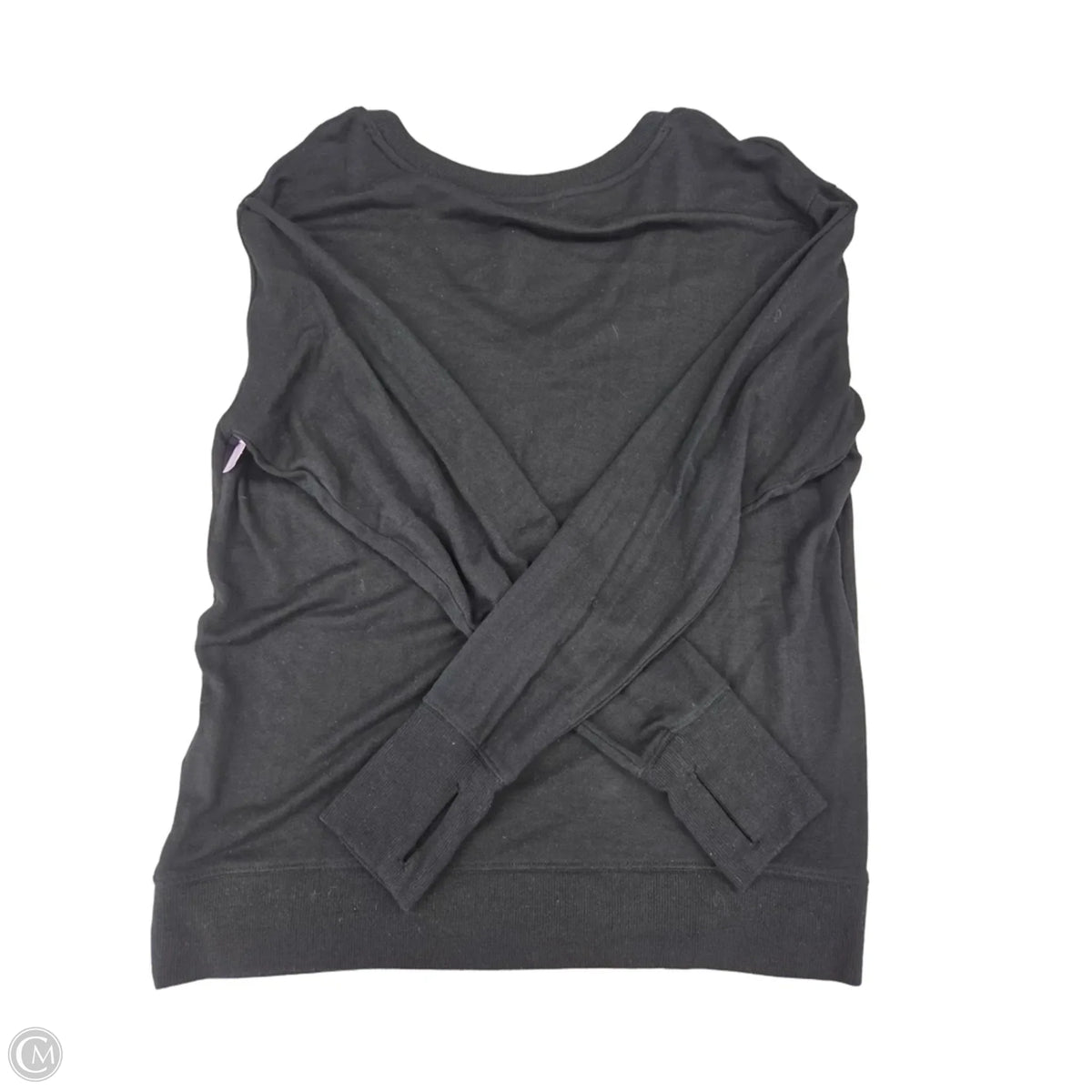 Top Long Sleeve By Athleta In Black, Size: M