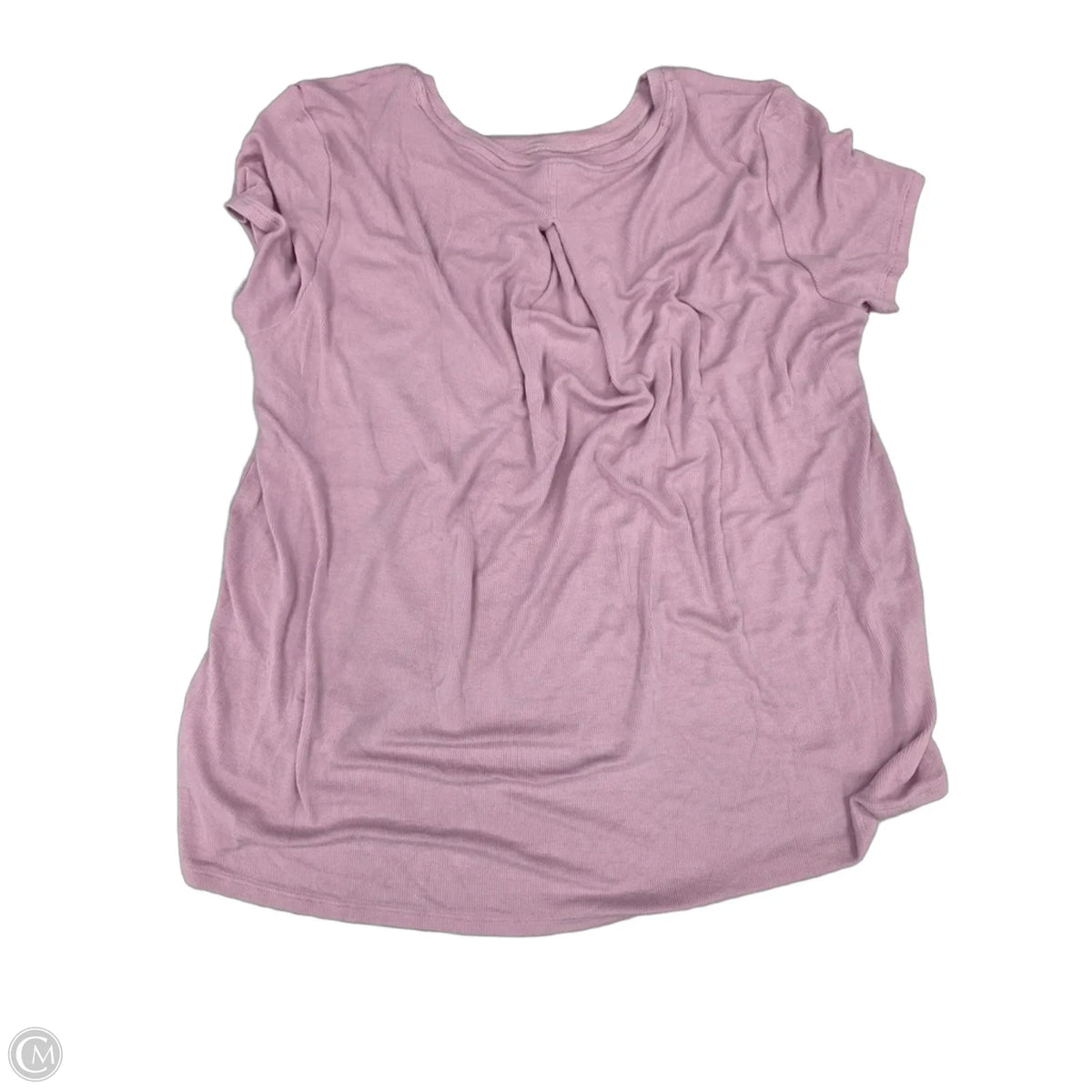 Top Short Sleeve By Athleta In Pink, Size: M