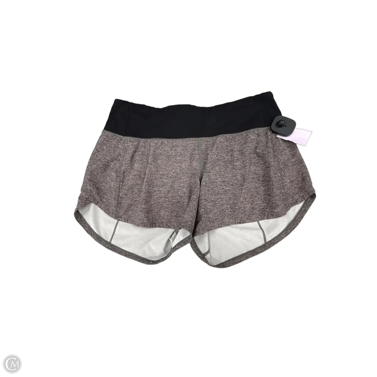 Athletic Shorts By Lululemon In Grey, Size: 6