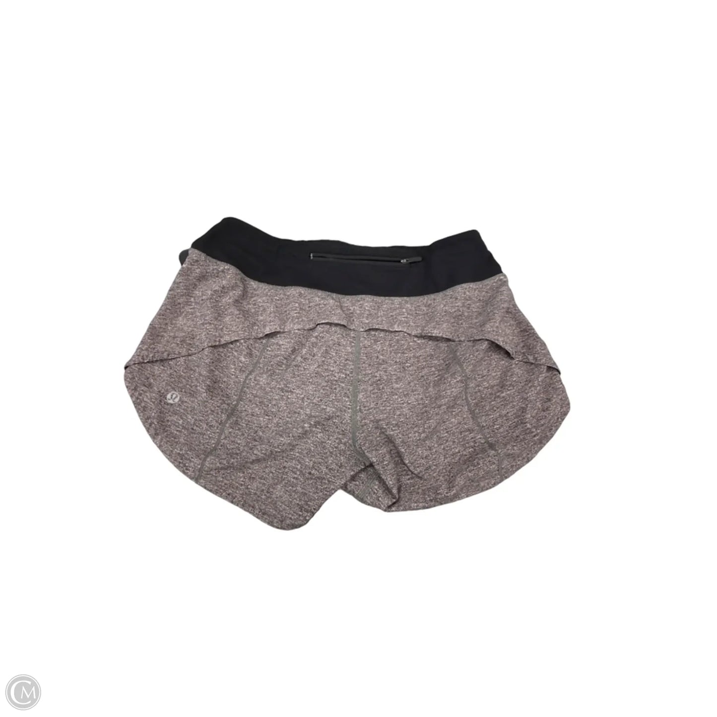 Athletic Shorts By Lululemon In Grey, Size: 6