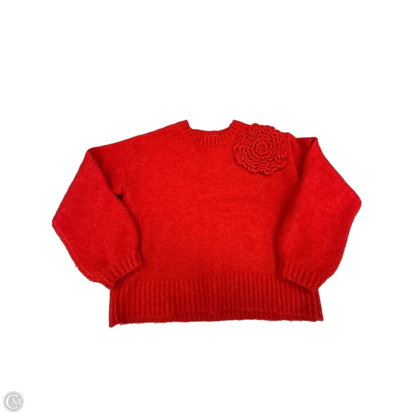 Sweater By Francesca’s In Red, Size: S