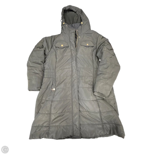 Coat Puffer & Quilted By Lucky Brand In Green, Size: 1x