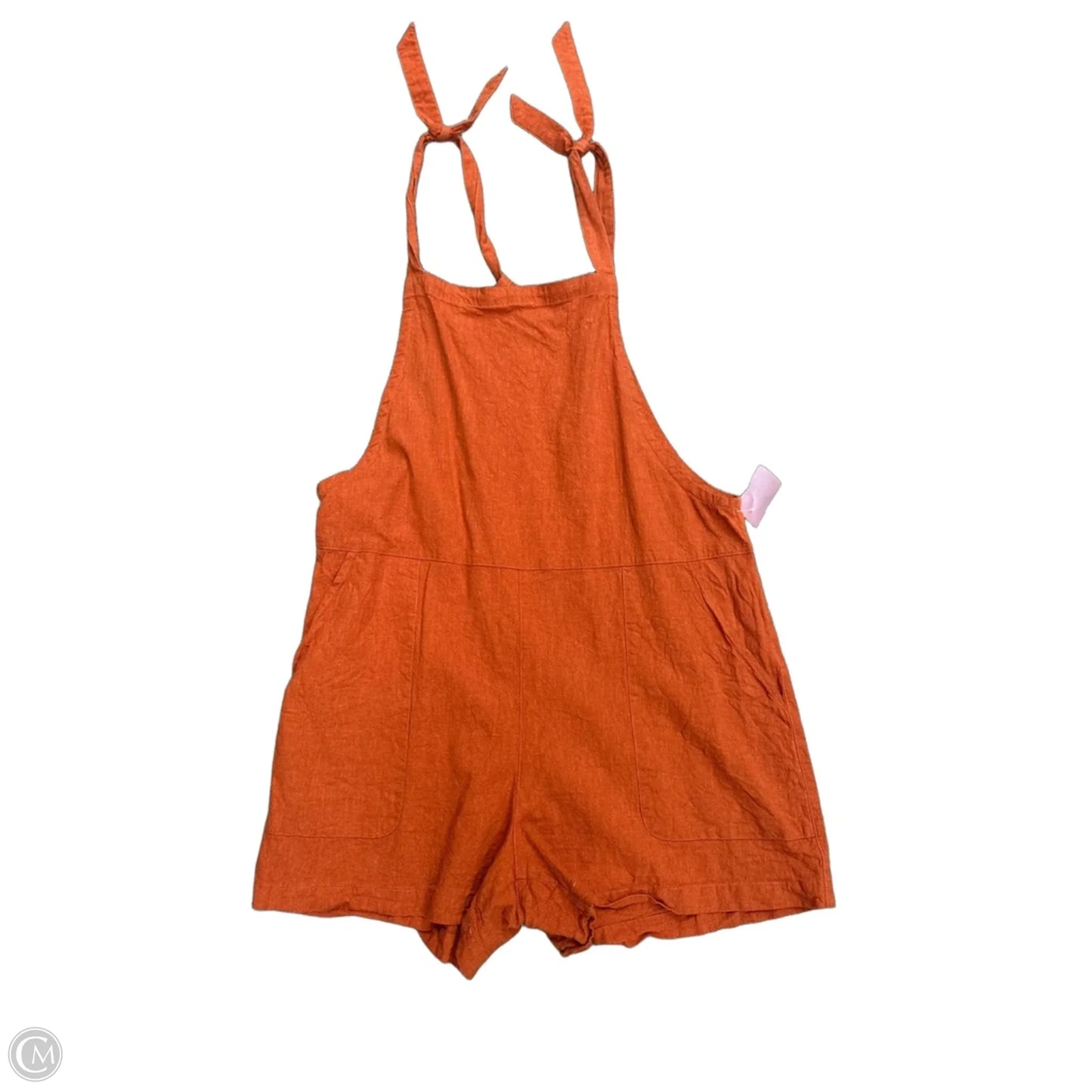 Shortalls By Toad & Co In Orange, Size: L