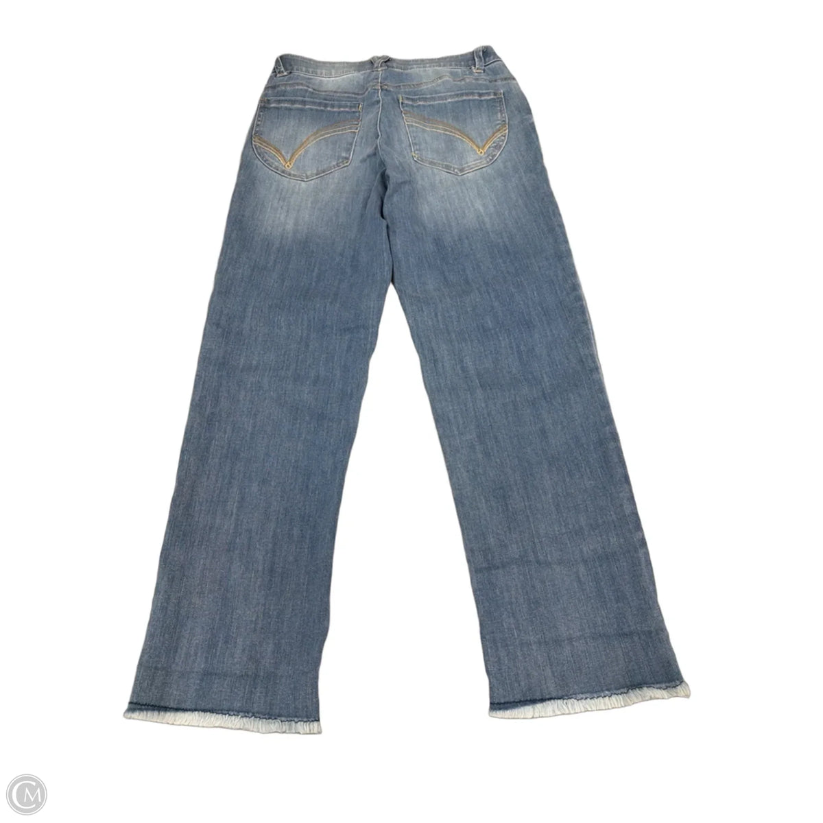 Jeans Cropped By Democracy In Blue Denim, Size: 4