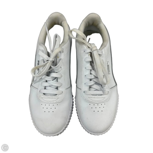 Shoes Flats By Puma In White, Size: 9