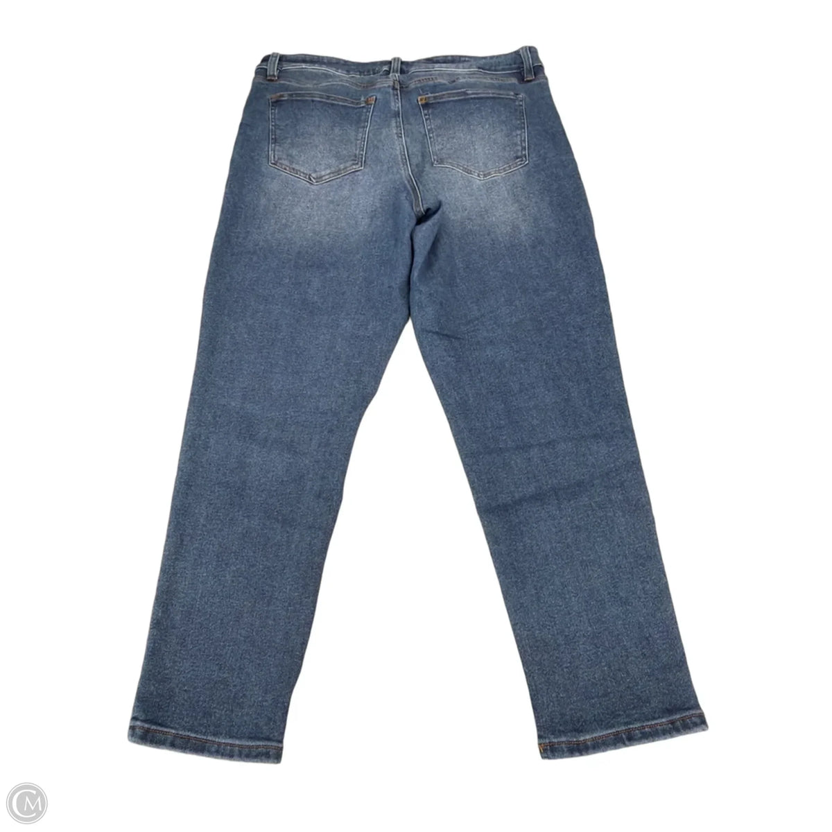 Jeans Straight By Arula In Blue Denim, Size: 12