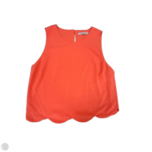 Top Sleeveless By Naked Zebra In Peach, Size: S