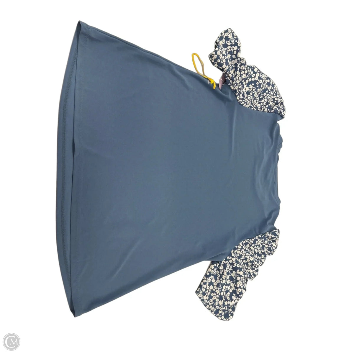 Top Short Sleeve By Cece In Blue, Size: M