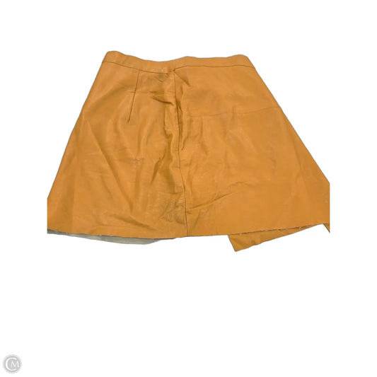 Skirt Mini & Short By Idem Ditto In Yellow, Size: S