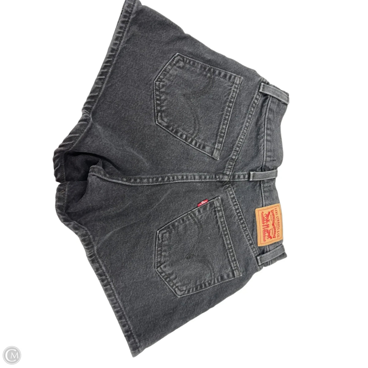 Shorts By Levis In Black Denim, Size: 0
